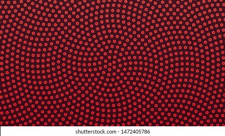 Futuristing background with bright neon rings. Vector red spiral lights.