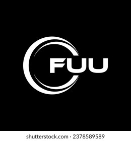 FUU Logo Design, Inspiration for a Unique Identity. Modern Elegance and Creative Design. Watermark Your Success with the Striking this Logo.