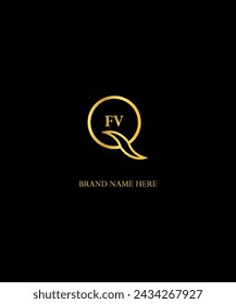 FV Letter Logo Design For Your Business