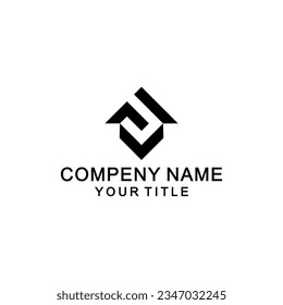 fv letter vector logo abstract