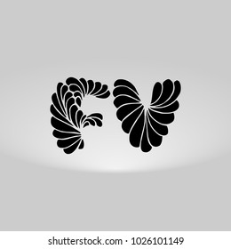 FV Logo, Decorative, Romantic