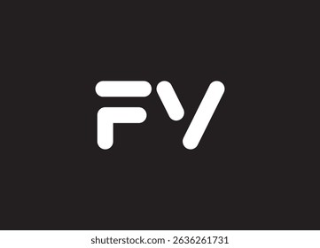 FV Logo Design Creative and Modern Logo Design
