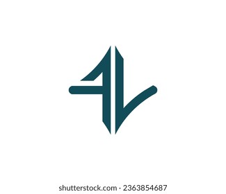 FV Logo design vector template