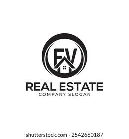 FV Real Estate Logo-Vorlage