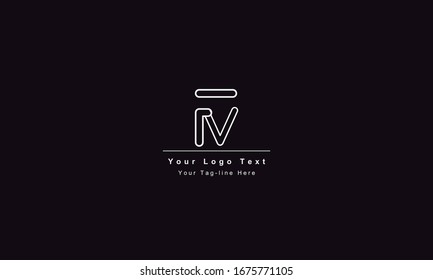 FV or VF letter logo. Unique attractive creative modern initial FV VF F V initial based letter icon logo