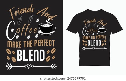 Los vientos y el café hacen la camiseta de blues perfecta