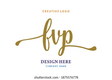 FVP lettering logo is simple, easy to understand and authoritative