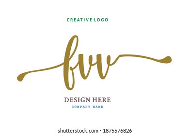 El logotipo de la inscripción de la FVV es sencillo, fácil de entender y con autoridad