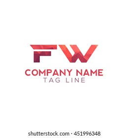 fw polygonal logo