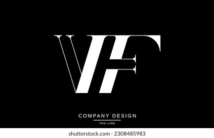 FW, WF, Abstract Letters Logo Monogram