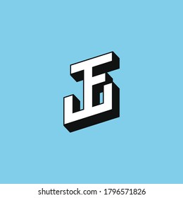 FW or WF logo design concept. Vector template