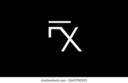 FX, fx, abstrait, lettres, logo, monogramme, style, symboles, ambitions, icônes, 
