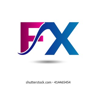 FX initial company group logo
