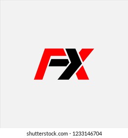 FX Letter Speed Logo
