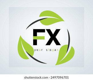 .Fx LOGO.Fx abstract.Fx Monogram logo design.Fx Alfabeto creativo y único.