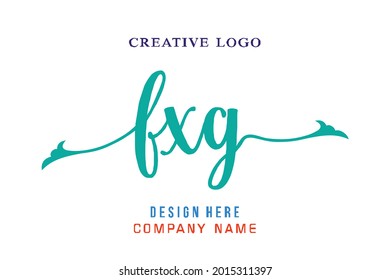 El logotipo del grabado de FXG es sencillo, fácil de entender y autorizado