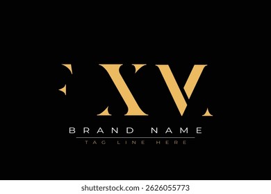 FXM abstract letter logo design. This logo is designed by three abstract letters.