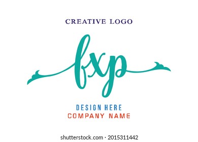 El logotipo de la inscripción en formato FXP es sencillo, fácil de entender y autoritario
