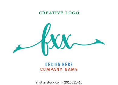FXX lettering logo is simple, easy to understand and authoritative