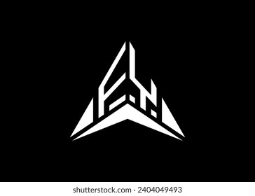 FY Creative and initials modern minimalist ARROW vector