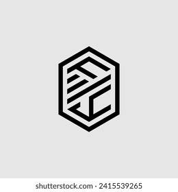 FY line geometric monogram with high quality professional design that will print well