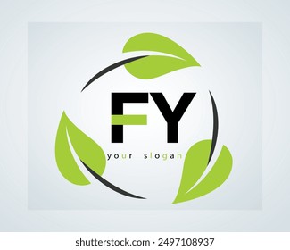 Fy LOGO.Fy abstract.Fy Monogram logo design.Fy Creative and unique alphabet.