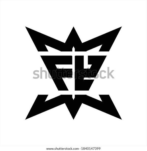 Fy Logo Monogram Crown Down Side Stock Vector (Royalty Free) 1840147399 ...