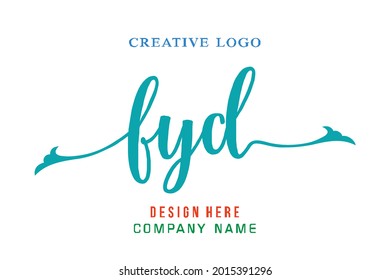 FYD lettering logo is simple, easy to understand and authoritative