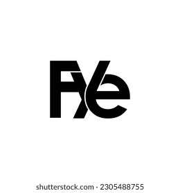 diseño del logotipo de la letra monograma tipográfico