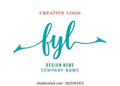 FYL lettering logo is simple, easy to understand and authoritative