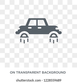 fyling Vehicle icon. Trendy flat vector fyling Vehicle icon on transparent background from Artificial Intelligence, Future Technology collection