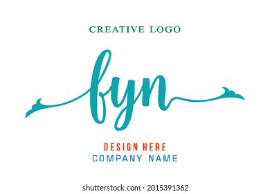 FYN lettering logo is simple, easy to understand and authoritative
