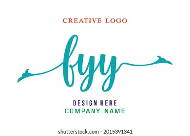 FYY lettering logo is simple, easy to understand and authoritative