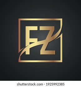 FZ creative luxury letter logo