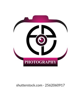 FZ Photography logo design. Photo Studio Vector logo design. Photography logo design. 