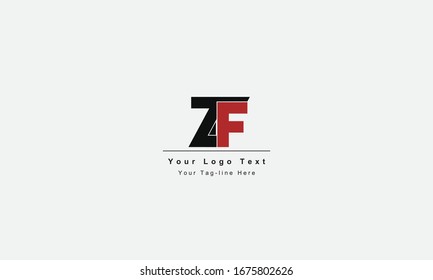 FZ or ZF letter logo. Unique attractive creative modern initial FZ ZF F Z initial based letter icon logo