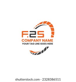 FZS letter logo creative design with vector graphic, FZS simple and modern logo. FZS luxurious alphabet design  