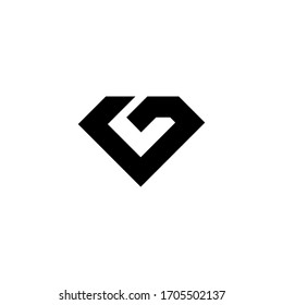 g 6 erstes schwarzes Logo-Symbol