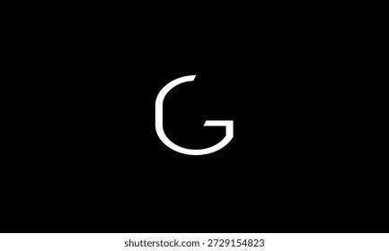 G ABSTRAKTER BUCHSTABE LOGO MONOGRAMM