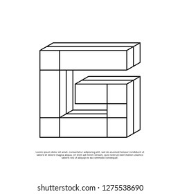 G abstract logo design template. creative sign. Universal vector icon. - Vector