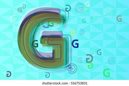 G Alphabet design idea