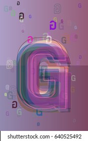G Alphabet design idea
