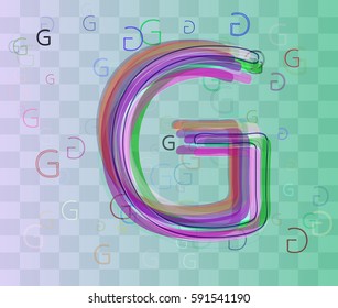 G Alphabet elements icon