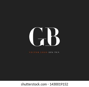 G B letters Joint logo icon vector for business card and corporate identity.