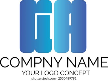 G A Beautiful Logo .Art . Business