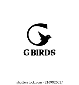 g bird logo design simple templates