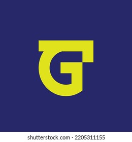 G Bold  Minimalist Logo template letter logo