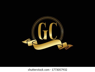 G C Initial Letter Logo design, Graphic Alphabet Symbol for Corporate Business Identity