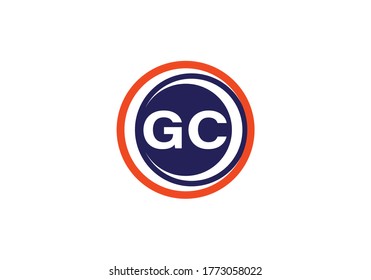 G C Initial Letter Logo design, Graphic Alphabet Symbol for Corporate Business Identity