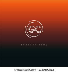 G & C Joint logo icon vector template.